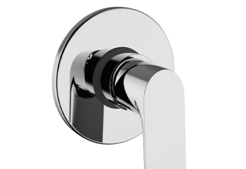 Un mitigeur bain-douche encastré